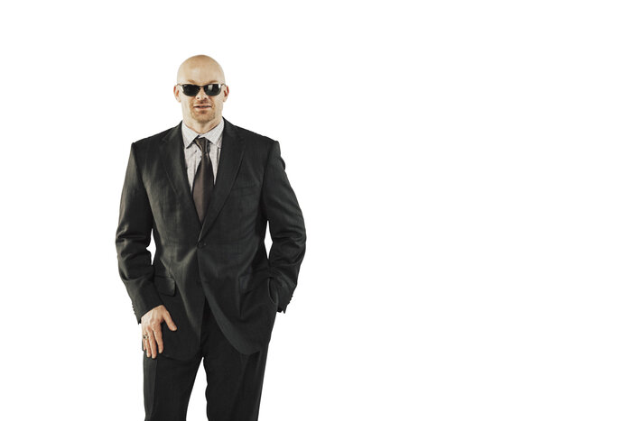 Professional portrait of Chad E Foster in business attire