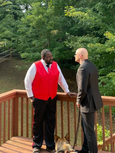 Chad E Foster meets Les Brown